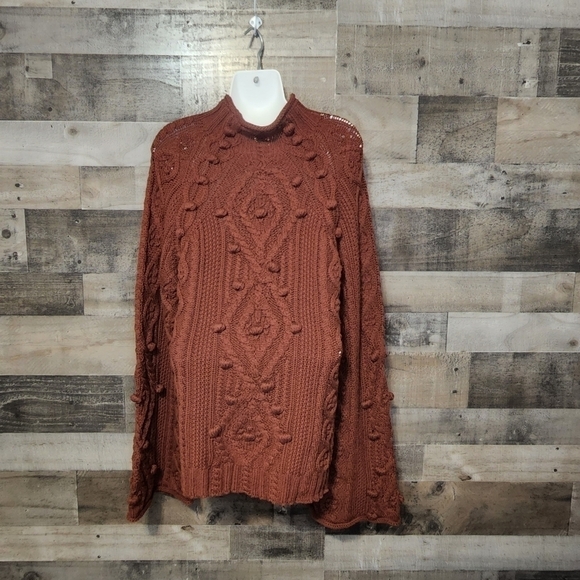 New Rebecca Taylor BAUBLE CABLE TURTLENECK - Picture 7 of 11